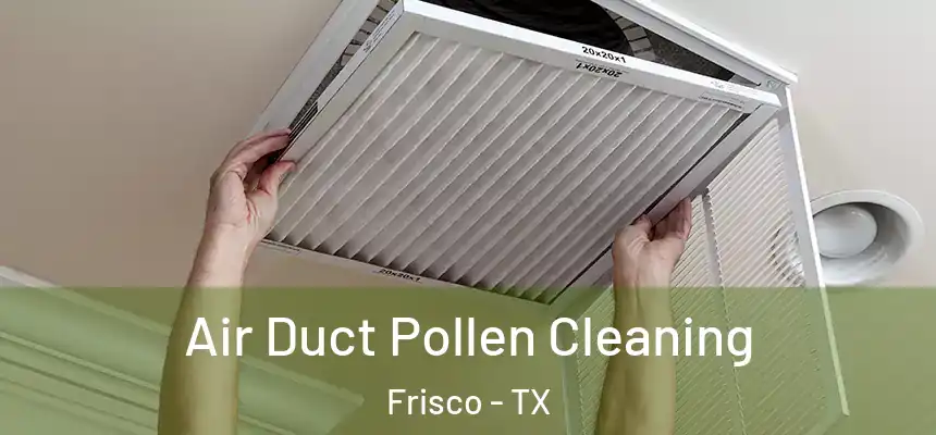 Air Duct Pollen Cleaning Frisco - TX